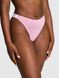 Трусики стрінги PINK Logo Cotton High-Leg Thong Panty Petal Pink XS PN-01-0071 фото 1