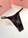 Трусики стрінги Victoria's Secret Lacie String Thong Panty Black Plaid XS PN-01-0206 фото 1