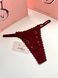 Трусики стрінги Victoria's Secret Lacie String Thong Panty Red Lacquer XS PN-01-0212 фото 1